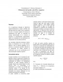 Termodinámica II – Informe de laboratorio 2 Obtención del poder calorífico superior