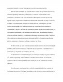 LA DESNUTRICIÓN UN FACTOR PREOCUPANTE EN LA EDUCACIÓN