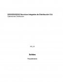 Procedimiento Salidas