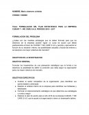 FORMULACION DEL PLAN ESTRATEGICO PARA LA EMPRESA CUIDAR T – WE CARE S.A.S. PERIODO 2015 – 2017