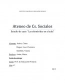 Estudio de caso: “Las efemérides en el aula”