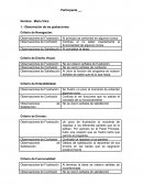 Observación de las grabaciones: Criterio de Navegación