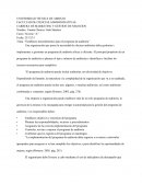 Establecer procedimientos para el programa de auditoría