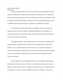 Ensayo sobre la religión.