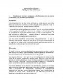 EVALUACIÓN MÓDULO I PSICOLOGÍA DEL APRENDIZAJE