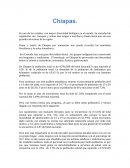 El estado de Chiapas