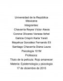 Titulo de la película: Rojo amanecer