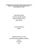 INFORME SOBRE LA MINERÍA DEL CARBÓN EN EL CESAR