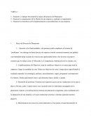 Proceso de planeacion, compnentes de la Mision y beneficios de la implementacion de procedimientos