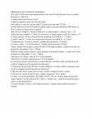 Algebra basica. Problemas de unidades de medida