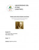 Trabajo escrito sobre el filosofo John Dewey