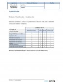 Planificación y localización.