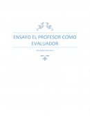 El profesor como evaluador