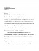 La Organización. Identificar conceptos relacionados con la organización