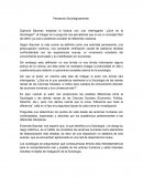 Pensando Sociologicamente ¿Qué es la Sociología?