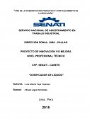 Como esta el Trabajo de innovacion