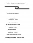 Violencia contra la mujer