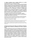 Analisis de la politica de Smith