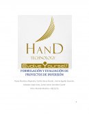 FORMULACIÓN Y EVALUACIÓN DE PROYECTOS DE INVERSIÓN . JUSTIFICACION.FODA