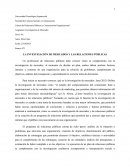 La Investigación de mercados y rrpp