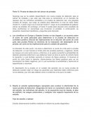 Prueba de detección del cáncer de próstata