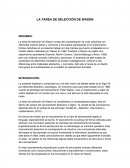 Una Tarea de selección de Wason