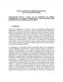 PARTICIPACIÓN POLÍTICA Y SOCIAL DE LOS RESIDENTES EN BARRIOS SUBNORMALES DE LA CIUDAD DE BARRANQUILLA: CASO DE ESTUDIO: ÁREA METROPOLITANA, SUR ORIENTE Y SUROCCIDENTE.