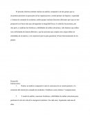 Informe de comparación de dos grupos en gran parte de la organizaciones