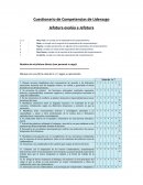 Cuestionario de Competencias de Liderazgo