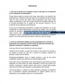 Administracion Examen. ¿Por qué la misión de la empresa se puso a discusión en el desarrollo de los indicadores de desempeño?