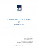 Unas Cinco fuerzas de porter de starbucks