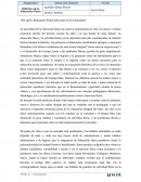 ¿Por qué la Educación Física debe estar en el currículum?