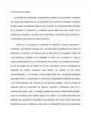 El costo de la educación: EL COSTO DE UNA EDUCACIÓN