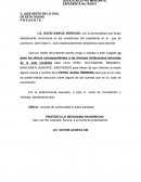 JUICIO EJECUTIVO MERCANTIL - DENUNCIA.