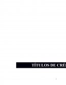 TEMA DE LOS TÍTULOS DE CRÉDITO