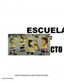 Proyecto educativo Club danza folclorica