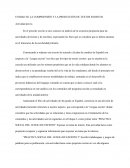 UNIDAD III. LA COMPRENSIÓN Y LA PRODUCCIÓN DE TEXTOS ESCRITOS