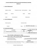FICHA DE REGISTRO DE PRÁCTICAS PRE PROFESIONALES SISTEMA MODULAR
