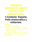 MODELO ANTROPOLOGICO ESPARTANO