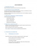 Resumen Ejecutivo de Plan de Marketing