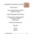 TEMA: PLANEACIÓN ESTRATÉGICA FINANCIERA