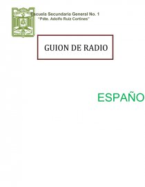 Título del Programa: LA VOZ DE LOS ADOLESCENTES. Página 1