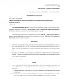 Ejemplo de la Solicitud de audiencia condusef