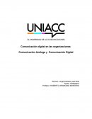 Tema de la Comunicación Análoga y Comunicación Digital