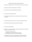 EXAMEN DE CIENCIAS ENFASIS DE BIOLOGIA BLOQUE TRES