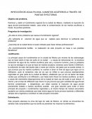 Inyeccion de agua publian mediente puntas eyectoras a los mantos acuiferos