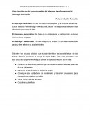 Una dirección escolar para el cambio: del liderazgo transformacional al liderazgo distribuido