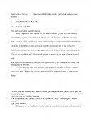 Descripción de hechos	Capacidades identificadas aciertos y errores de los niños como nuestros