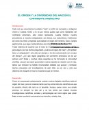 El origen y la diversidad de maíz en el continente americano