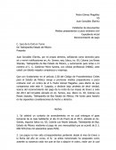 Exhibición de documentos Medios preparatorios a juicio ordinario civil